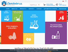 Tablet Screenshot of chemikolor.pl